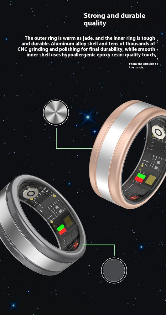Anillo Inteligente con Monitor de Frecuencia Cardíaca, Oxígeno y Sueño - Image 27