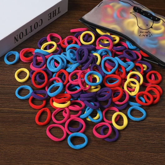 Set de 100 Bandas Elásticas Infantiles sin Tirones - Colores Pastel Suave - Image 23