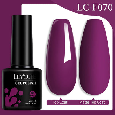 Set de Pegamento para Uñas con Brillo de Color Sólido - Image 6
