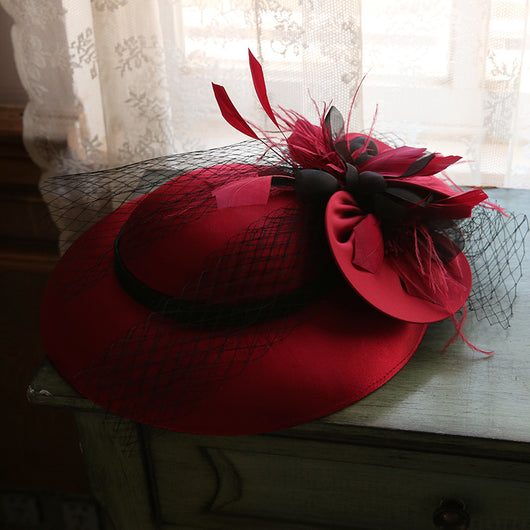 Sombrero de Malla Elegante Estilo Francés para Mujer - Image 9