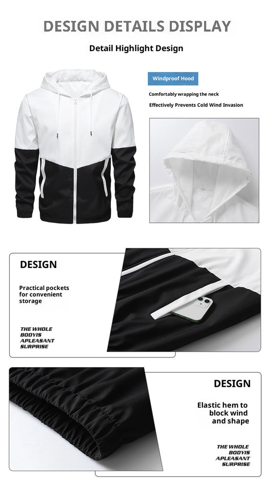 Conjunto de Chaqueta Deportiva Casual para Hombre - Image 13