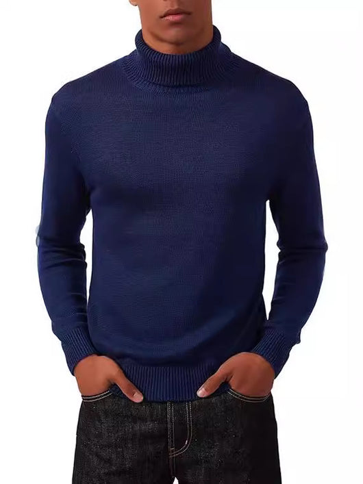 Suéter Cuello Redondo para Hombre - Perfecto para Otoño e Invierno - Image 11