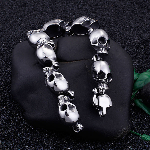 Pulsera de Calavera Tridimensional - Image 4