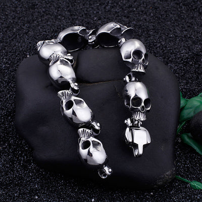 Pulsera de Calavera Tridimensional - Image 4
