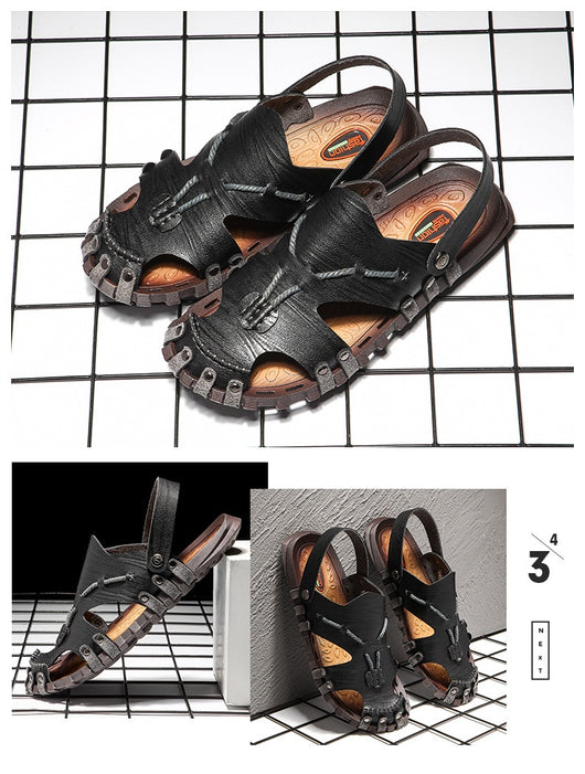 Sandalias Grandes para Hombre - Zapatos de Playa Transpirables Antideslizantes - Image 14