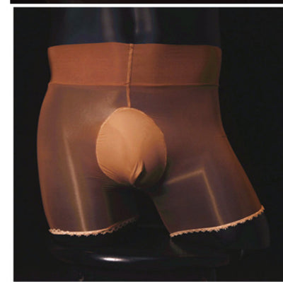 Ropa Interior Masculina Brillante Transparente Sexy - Image 3
