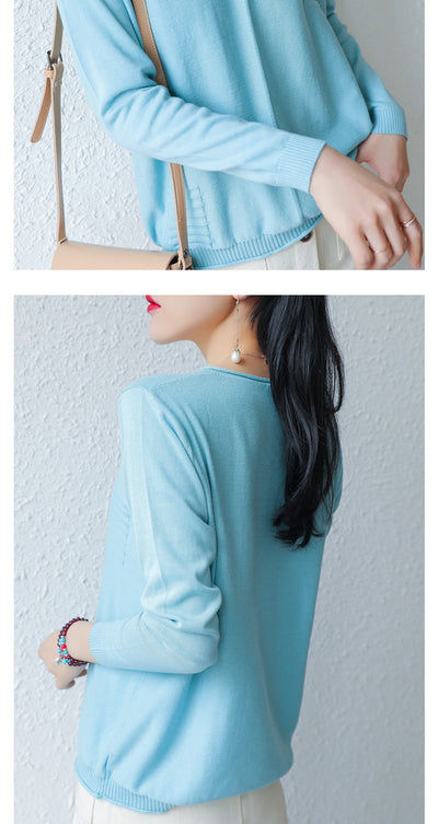 Blusa Térmica de Algodón Xinjiang - Prenda Base Tejida Primavera - Image 3