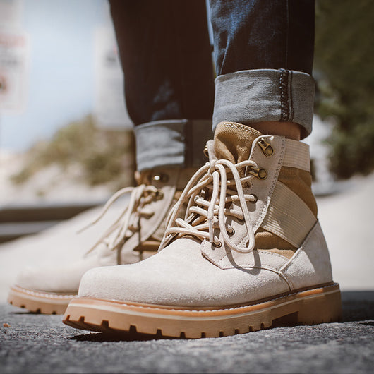 Botas de Trabajo Desert Mid-Top: Durabilidad y Comodidad para Profesionales