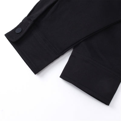 Camisa Manga Larga Personalizada Bolsillo Color Sólido Hombre Corte Holgado - Image 5