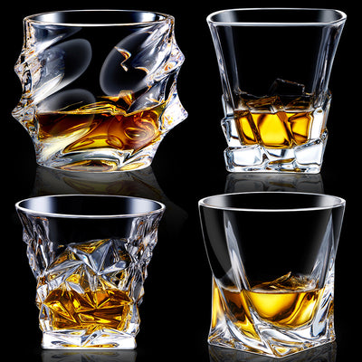 Juego de 4 Copas para Whiskey y Vinos Premium con Diseño Personalizado