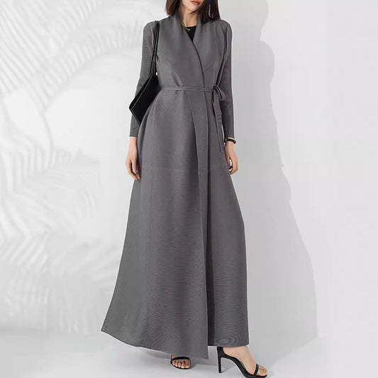 Abrigo Largo Elegante y Sofisticado para Mujer - Image 2