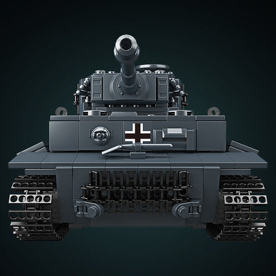 Tanque Tigre Teledirigido Eléctrico - Juego de Construcción DIY para Niños - Image 3