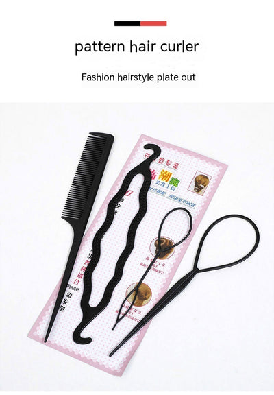 Rizador de Cabello con Aguja Extractora y Diseño de Peine Plástico - Image 24