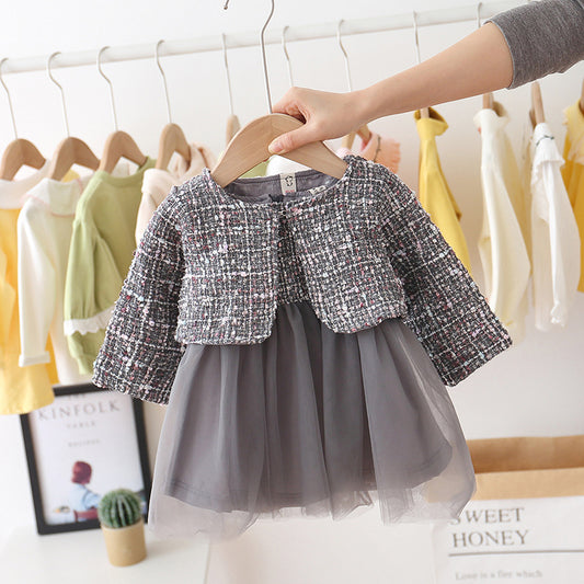 Conjunto Infantil Elegante: Chaleco y Pantalón 2 Piezas