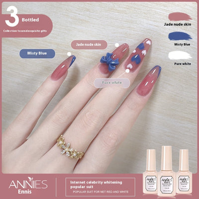 Set de Esmalte de Gel Nude Hielo Tricolor 2024 - Colección Jelly - Image 23