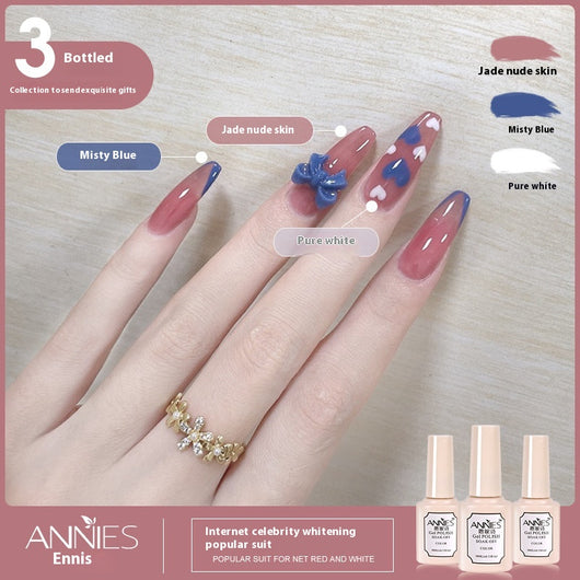 Set de Esmalte de Gel Nude Hielo Tricolor 2024 - Colección Jelly - Image 23