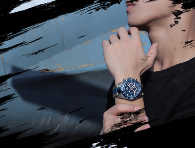 Reloj de Hombre Moderno con Movimiento Luminoso de Precisión - Image 11