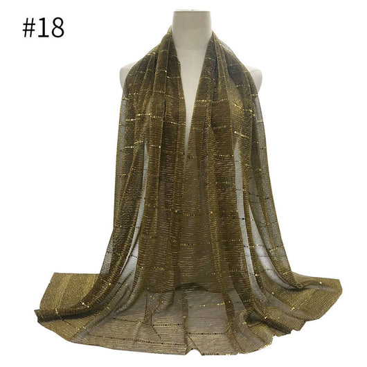 Pañuelo Ligero Mujer Primavera Verano - Tela Arrugada Transpirable - Image 17