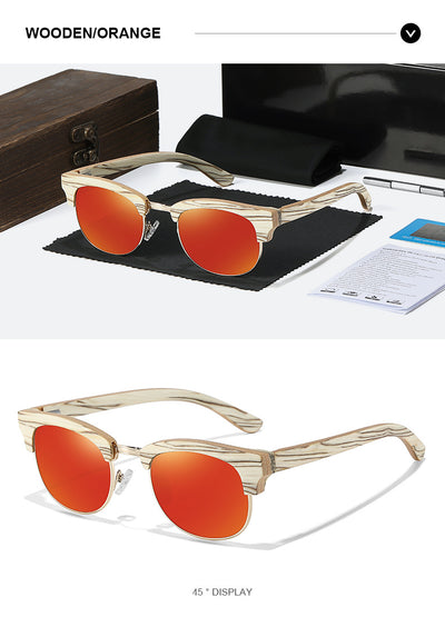 Gafas de Sol Polarizadas Semiarmazón UV400 para Hombre y Mujer - Image 24