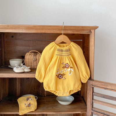 Jumpsuit Romper de Algodón con Mangas Largas y Sombrero Incluido - Image 15
