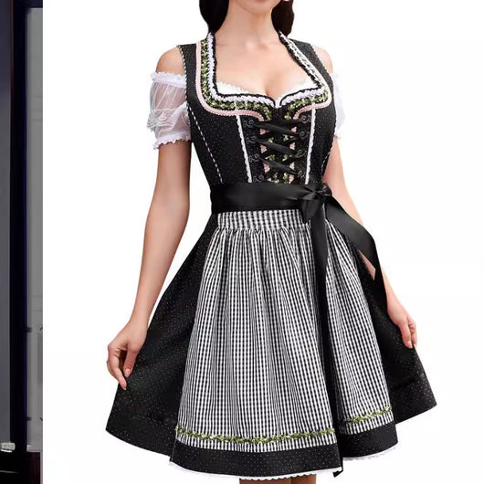 Disfraz de Camarera Sexy Halloween - Vestido Mini Dirndl para Mujer - Image 2