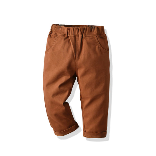 Pantalones Escolares de Algodón para Niños - Cómodos y Duraderos - Image 4