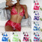 Bikini de Tres Piezas con Falda para Mujer
