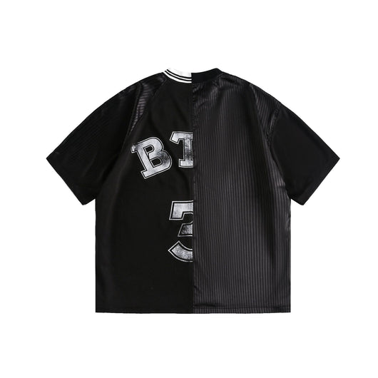 Playera Suelta Estilo Americano con Diseño Graffiti Único - Image 11