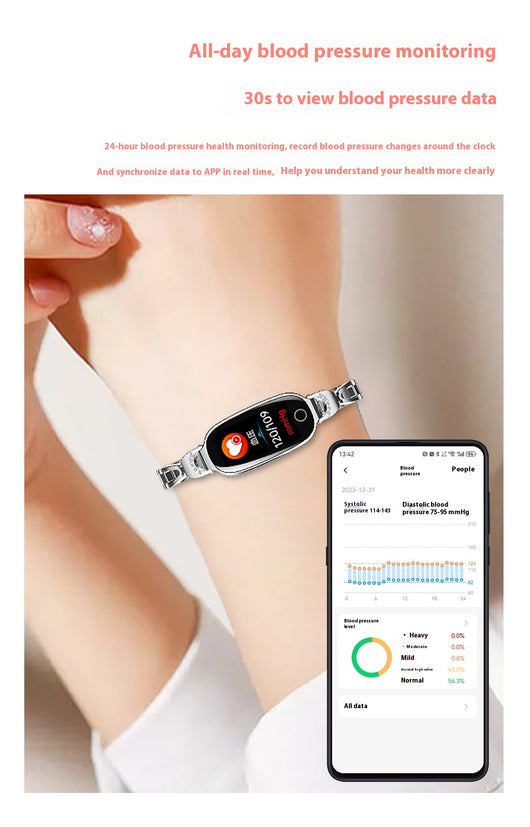 Reloj Inteligente para Mujeres con Monitoreo de Glucosa y Ciclo Menstrual - Image 8
