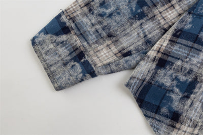 Camisa Tie-dye Personalizada de Manga Larga para Hombre - Image 12