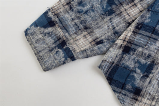 Camisa Tie-dye Personalizada de Manga Larga para Hombre - Image 12