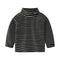 Camisa Casual de Rayas para Niño - Manga Larga Cómoda y Versátil