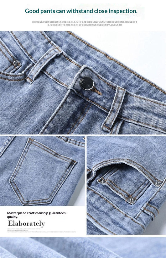 Jeans de Cintura Alta Ajustados para Mujer con Forro de Polar - Image 26