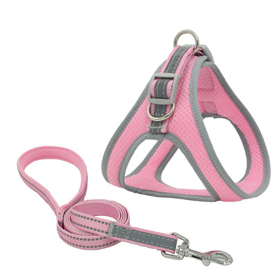 Arnés Pectoral para Mascotas con Cuerda de Tracción - Image 7