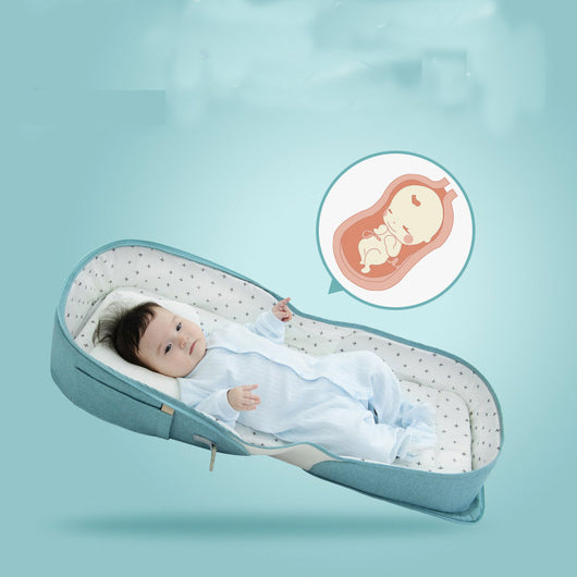 Cuna Portátil Plegable con Protección Antipreisón - Image 10