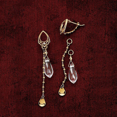 Aretes de Plata Esterlina Floral Retro Edición Navideña - Image 7