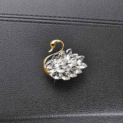Gancho Decorativo Cisne Diamante para Interior de Auto - Image 5