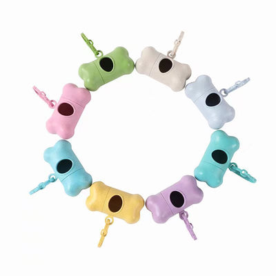 Recogedor de Desechos para Mascotas con Dispensador de Bolsas de Paja de Trigo - Image 5