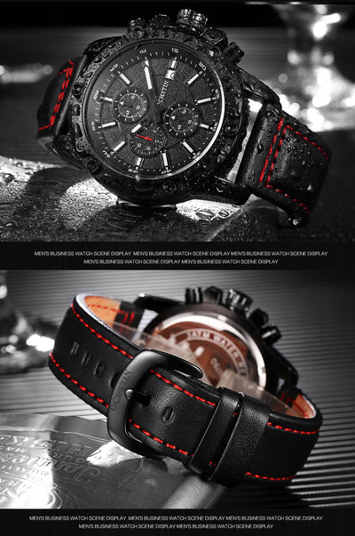 Reloj Multifunción con Calendario para Hombre - Resistente al Agua - Image 10