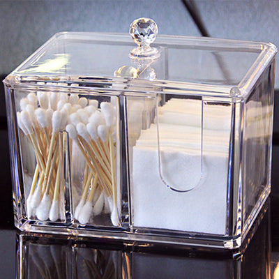 Organizador de cosméticos Yajule - Caja de almacenamiento acrílica transparente para maquillaje - Image 8