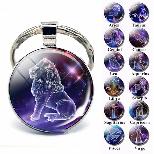 Llavero de los Doce Signos del Zodiaco - Regalo de Cumpleaños Personalizado - Image 63