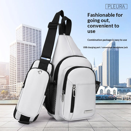 Mochila de Pecho Deportiva de Gran Capacidad