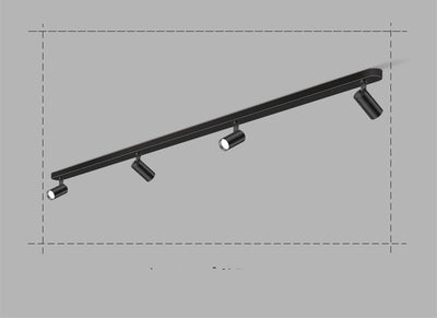 Sistema de Iluminación LED sobre Riel para Comercios y Salas - Image 5