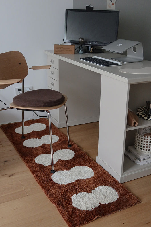 Tapete Absorbente de Terciopelo Grueso Antideslizante para Sala y Comedor - Image 9