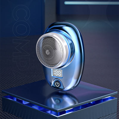 Afeitadora Eléctrica Portátil Impermeable con Pantalla Digital