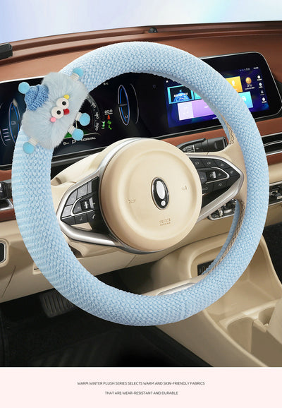 Funda Térmica de Peluche para Volante - Diseño Infantil Cartoon - Image 20