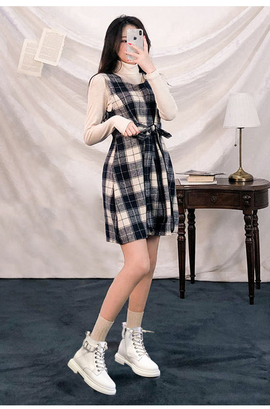 Botas Casuales Forradas en Fleece para Mujer - Botines Cálidos Tipo Tubo - Image 9