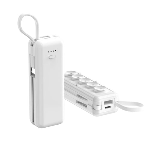 Batería Portátil Cápsula con Cable Integrado y Ventosa Magnética - Image 2