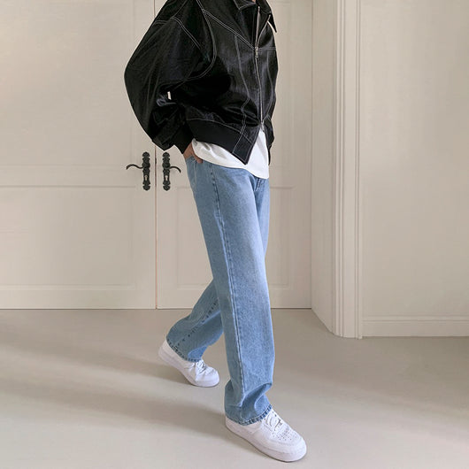 Pantalones Anchos de Corte Recto - Comodidad y Estilo Casual - Image 3