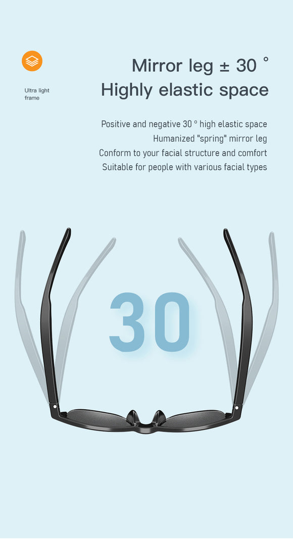Gafas Inteligentes con Conducción Ósea Bluetooth